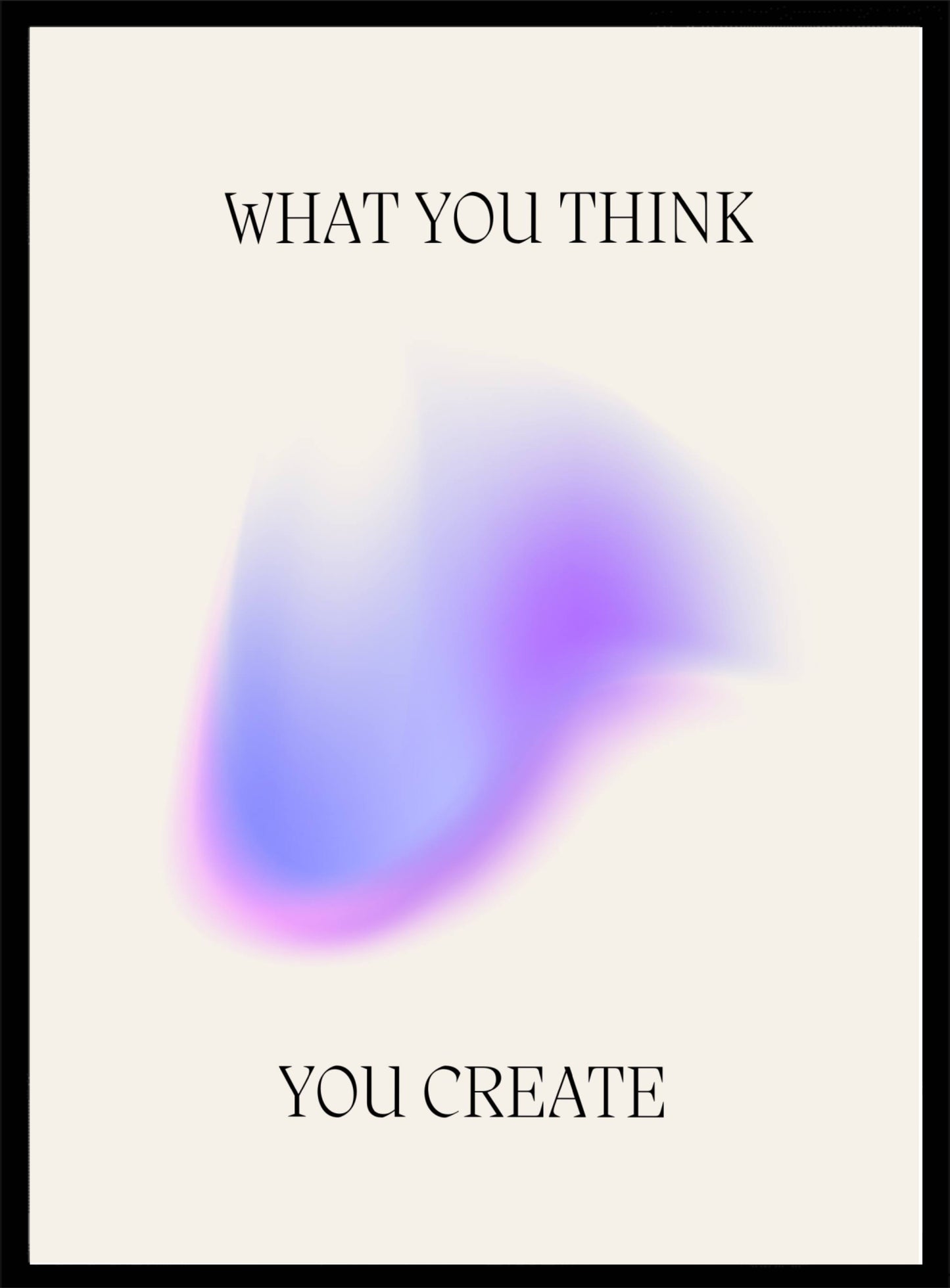 Aura what you think Poster