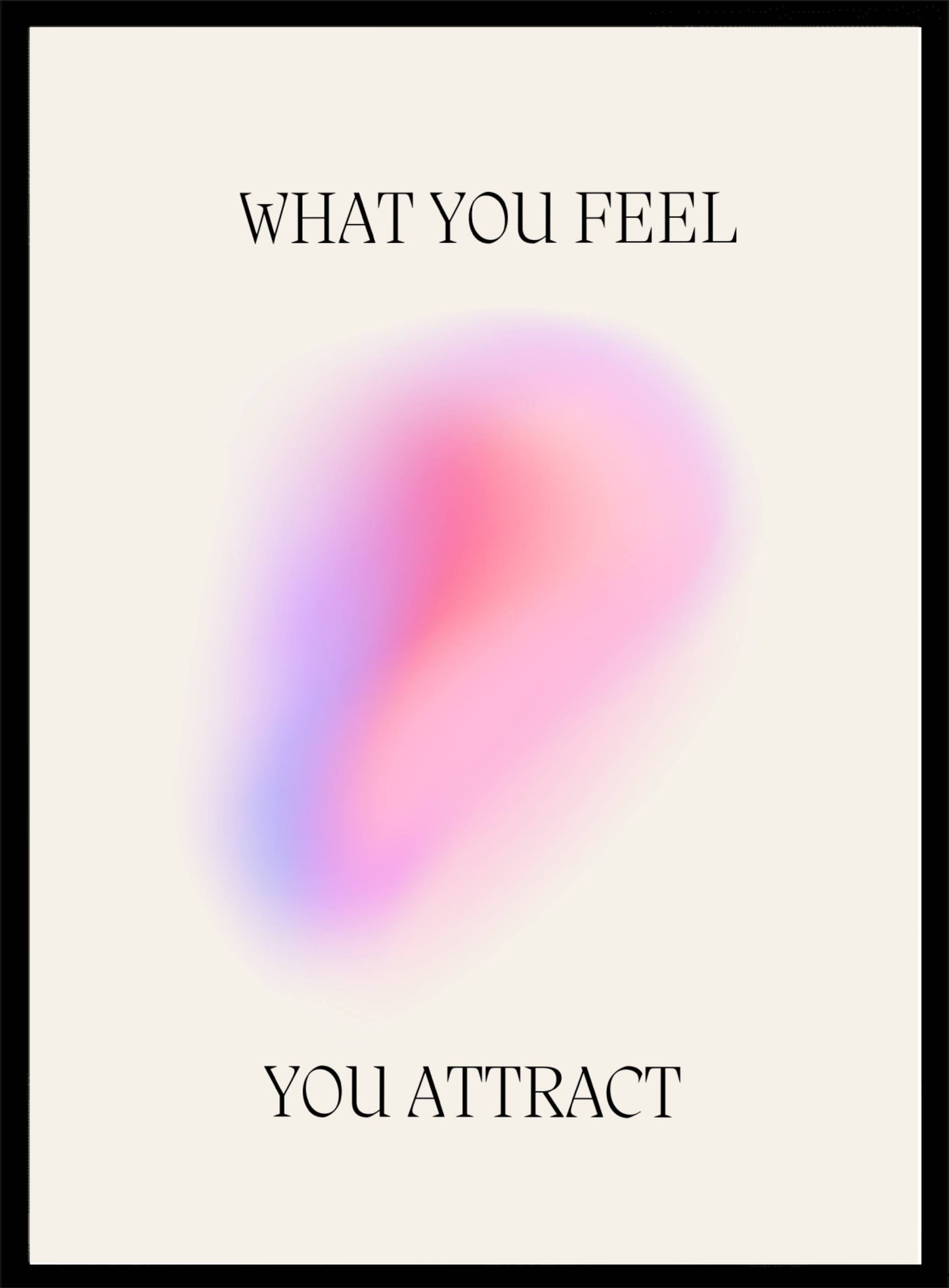 Aura what you feel Poster