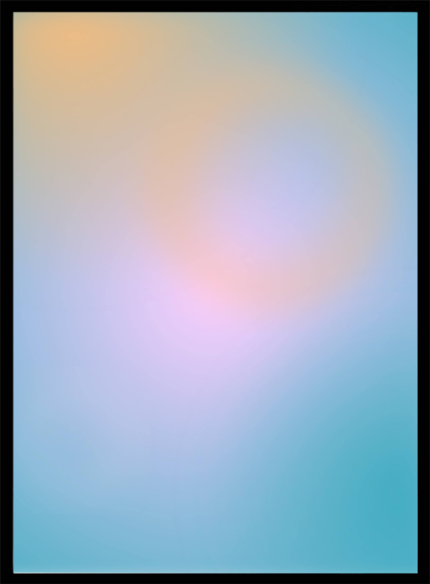 Aura flow Ophelia poster