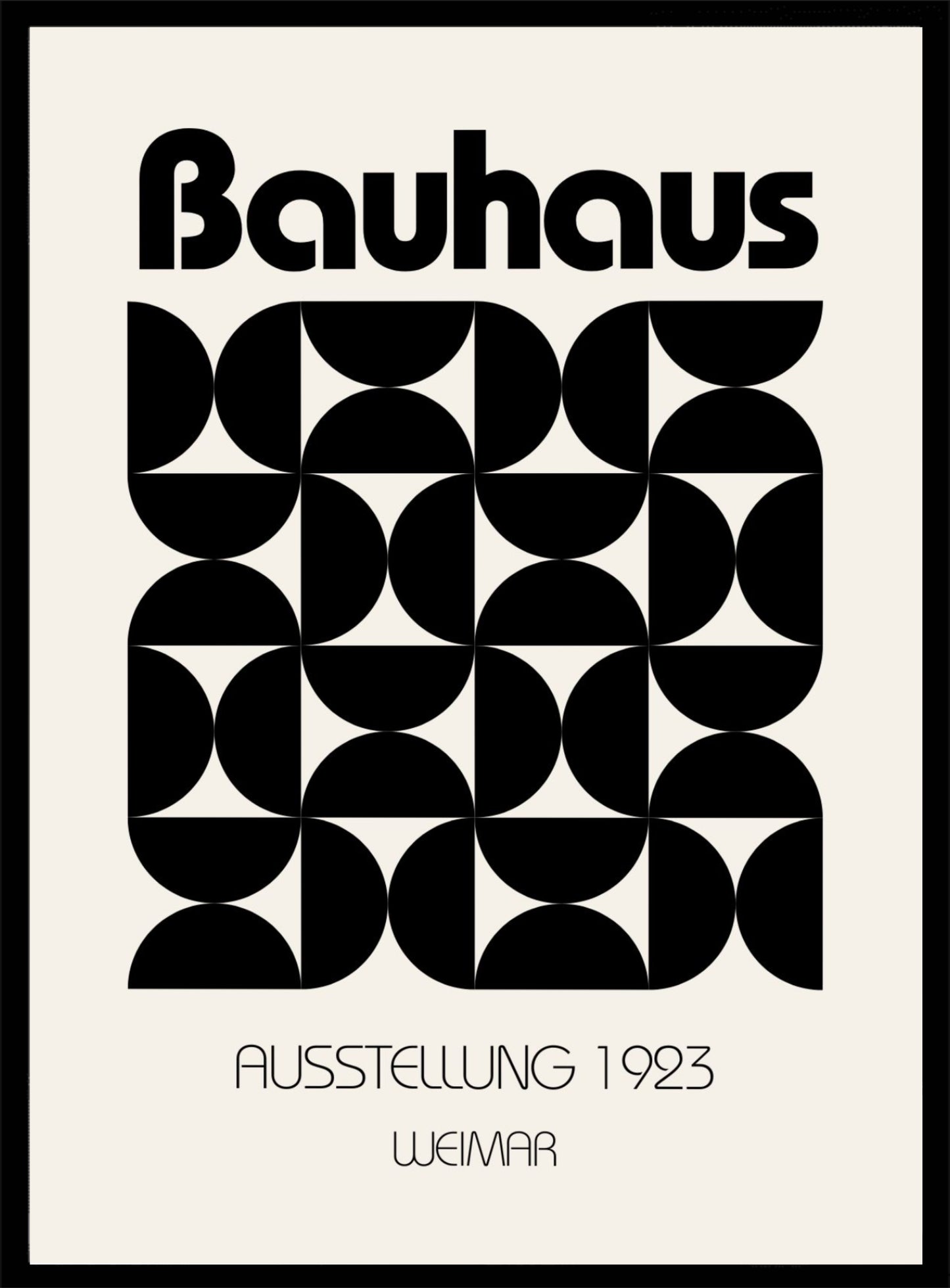 Bauhaus nr. 2 Poster - vormen
