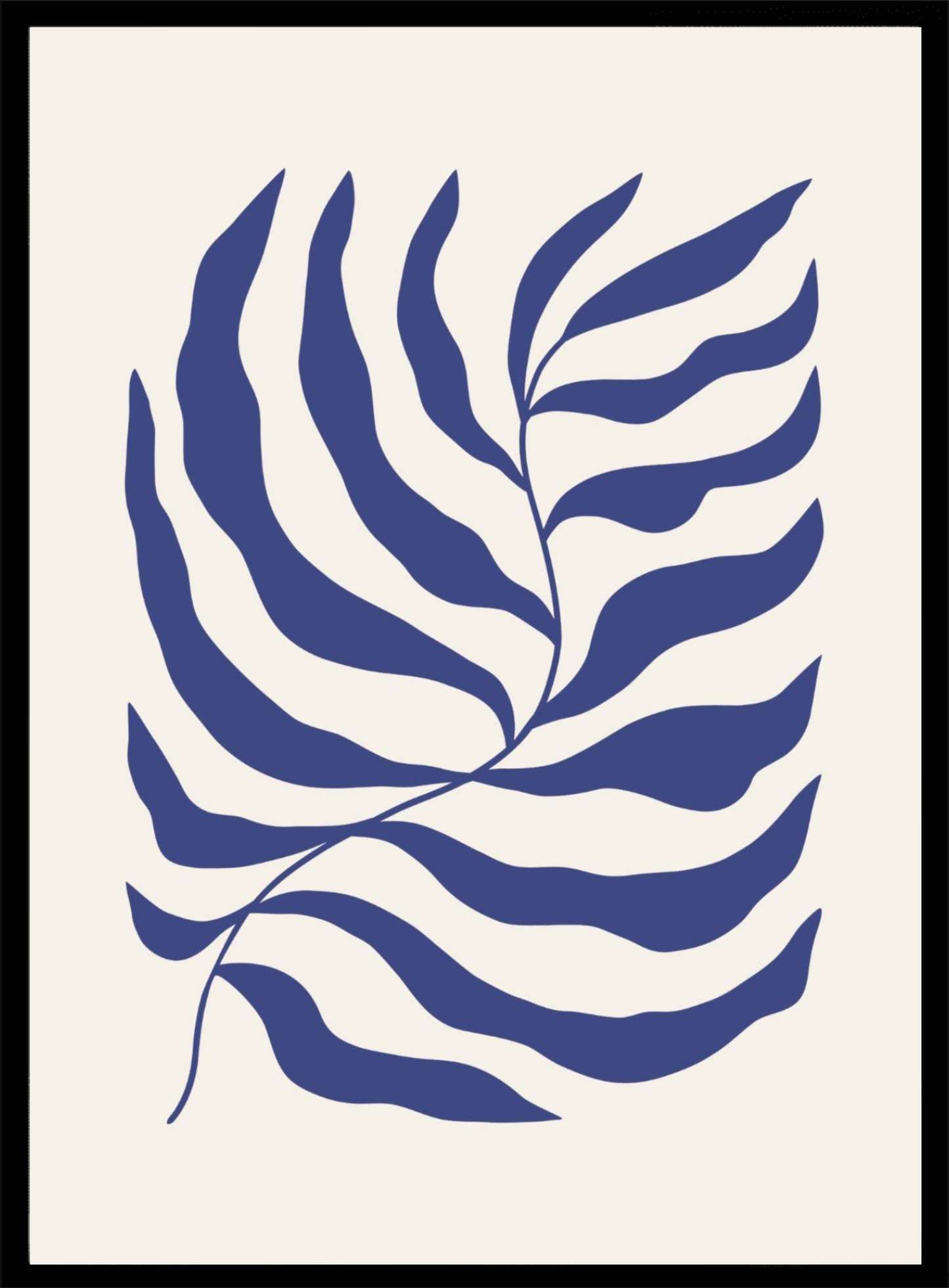 Matisse nr. 2 Poster - Blad