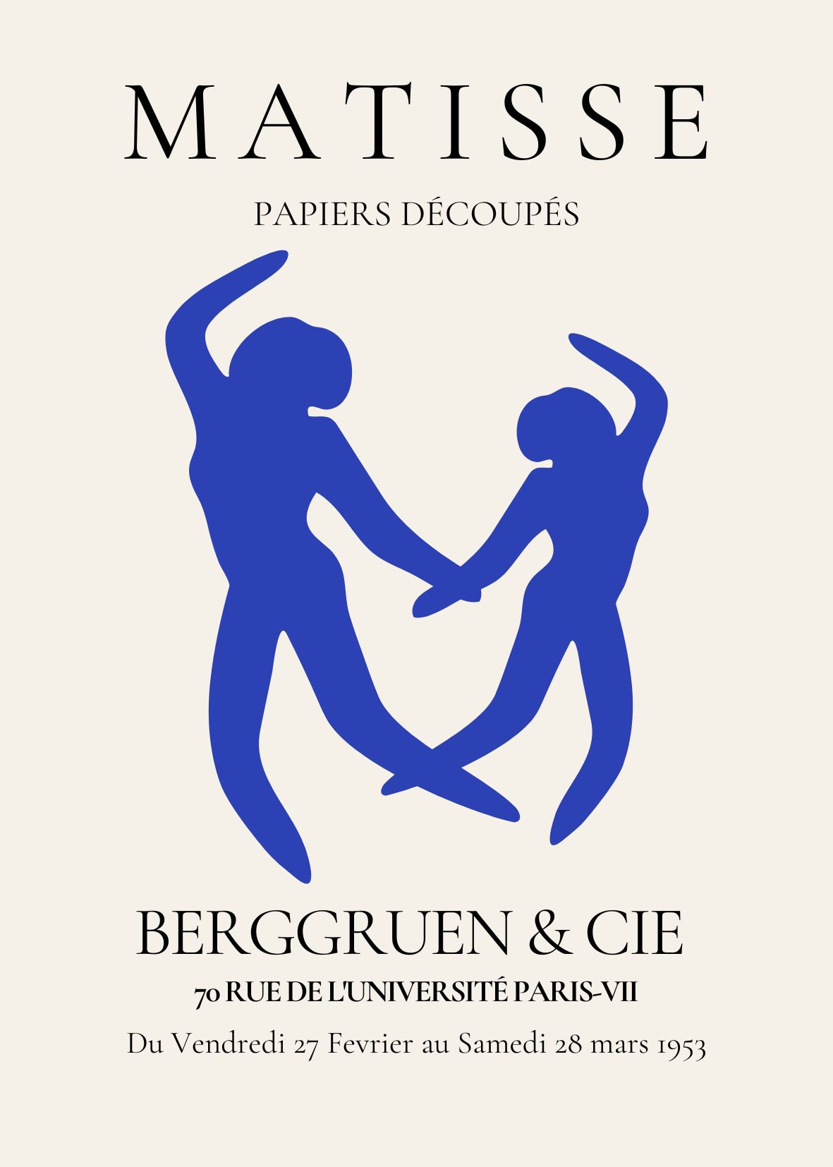Matisse nr. 3 Poster - Dansen