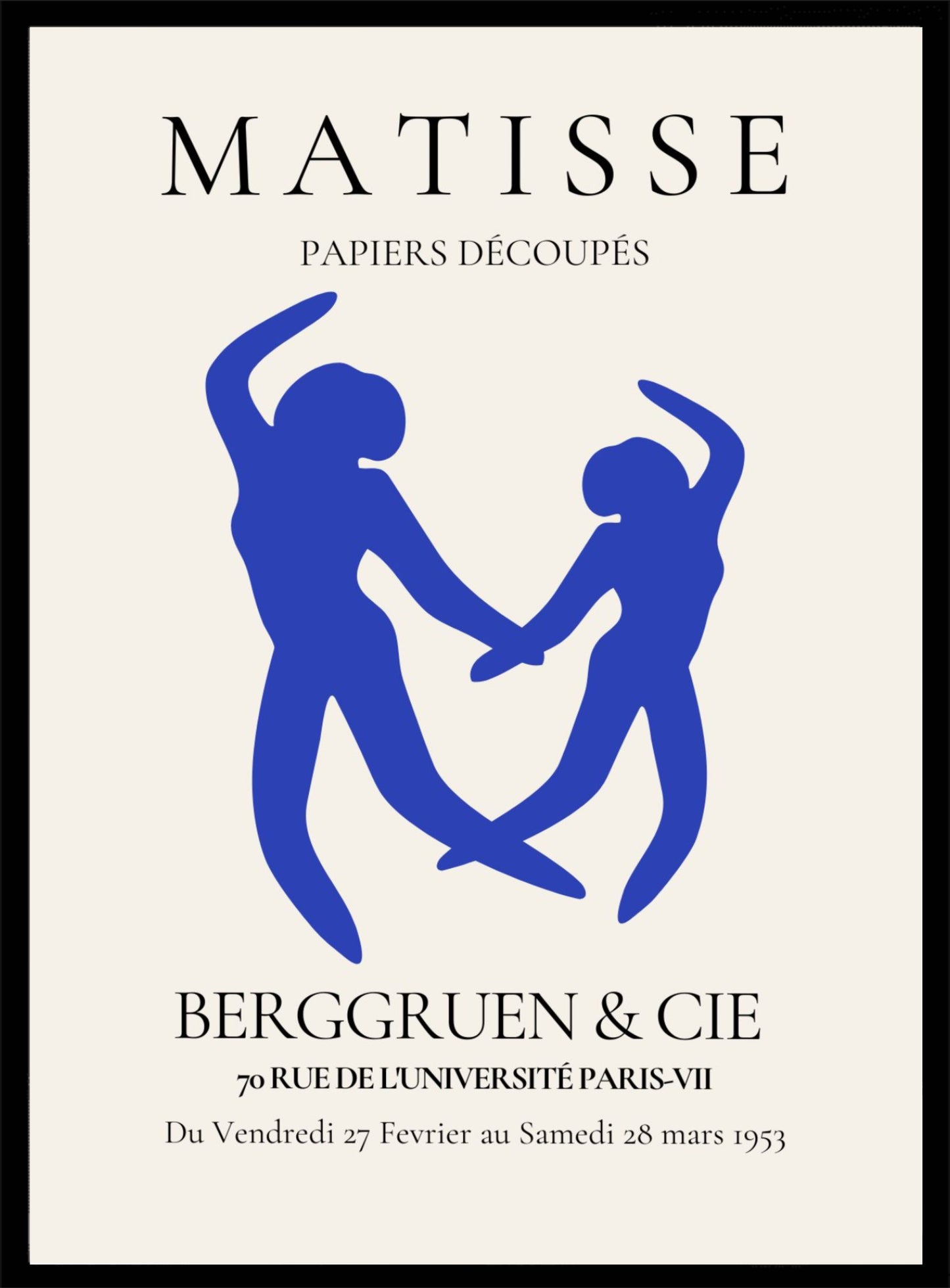 Matisse nr. 3 Poster - Dansen
