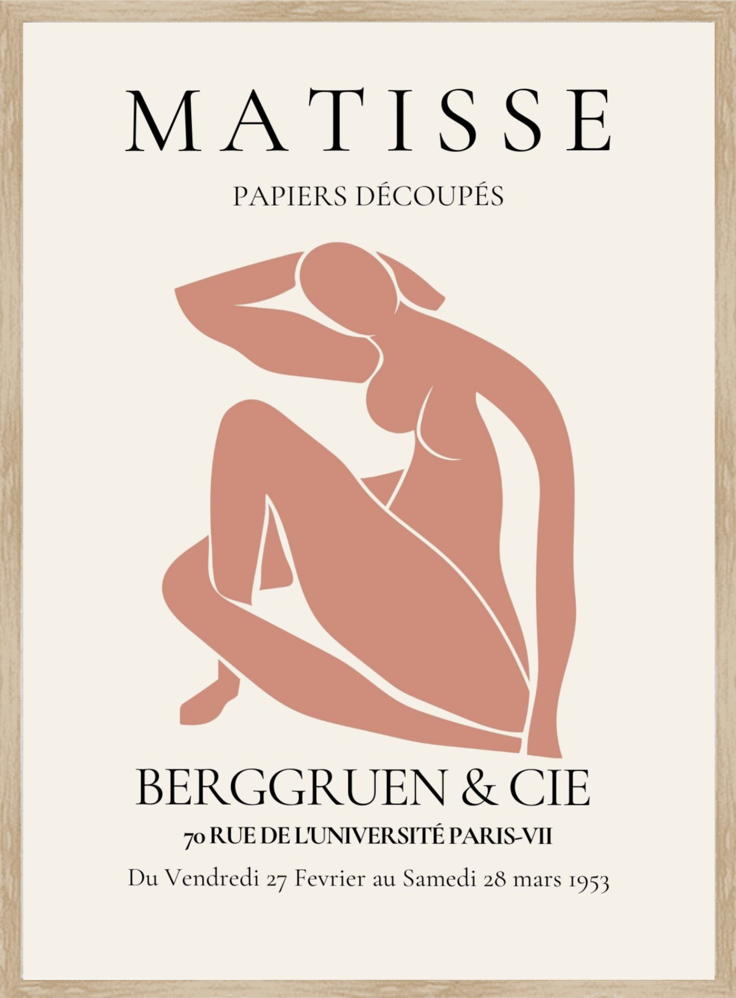 Matisse nr. 6 Poster - Vrouw