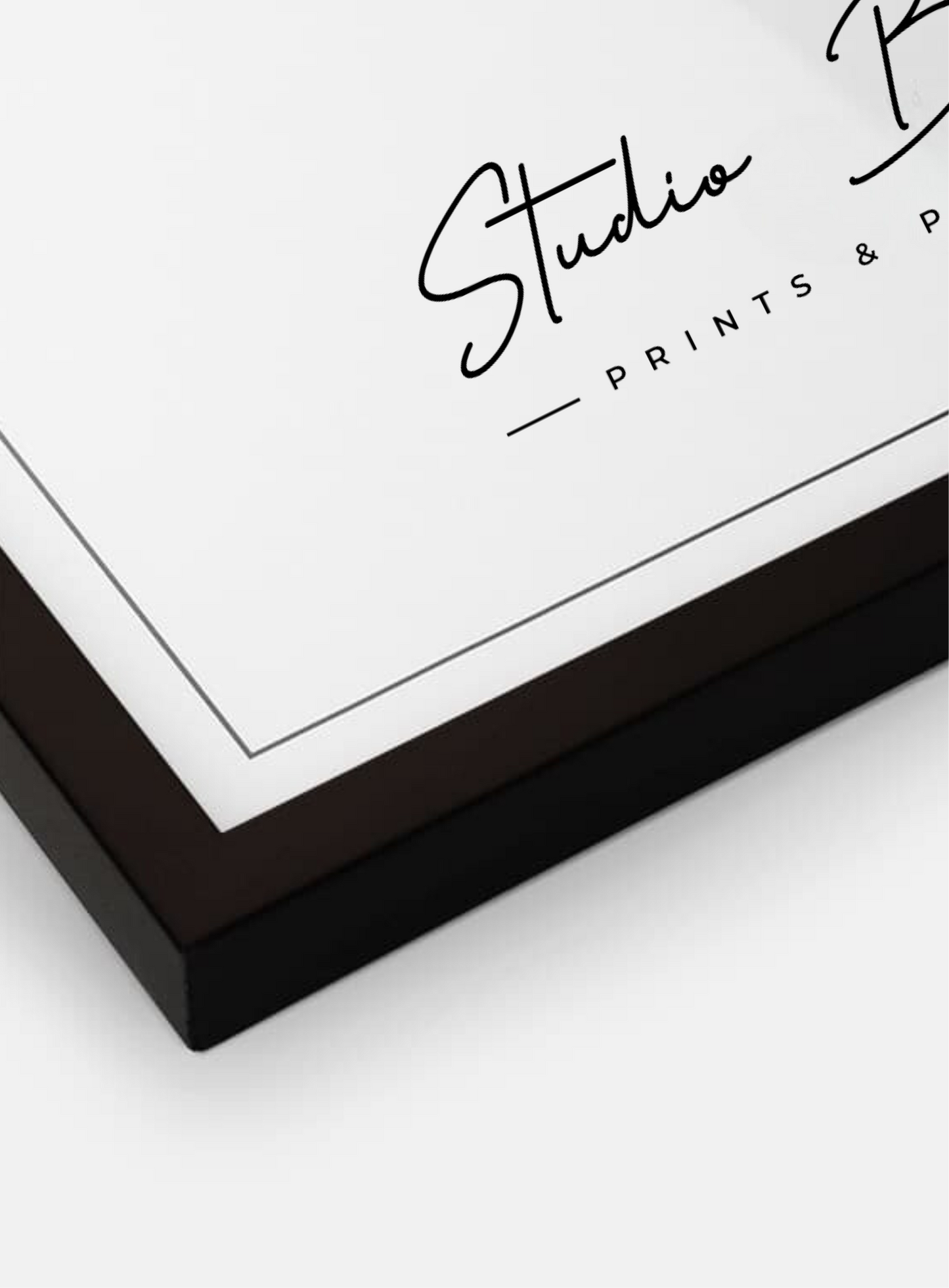 Lijst zwart 21x29,7cm - A4